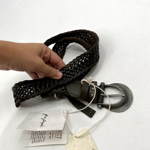 free people brix belt tapenade